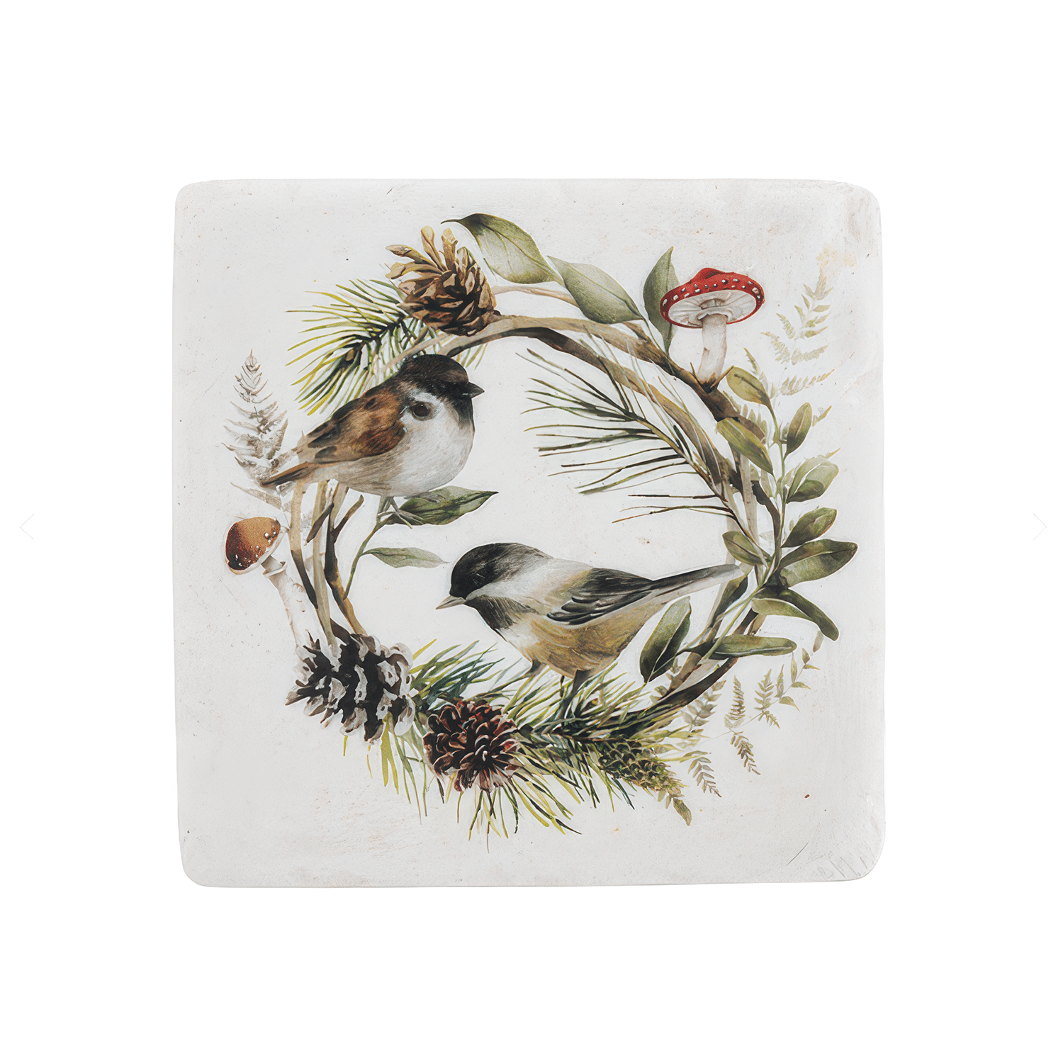Woodland Animal Coaster Set Bird