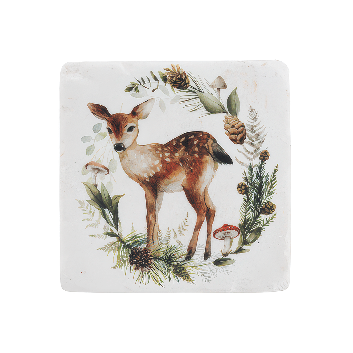 Woodland Animal Coaster Set Deer
