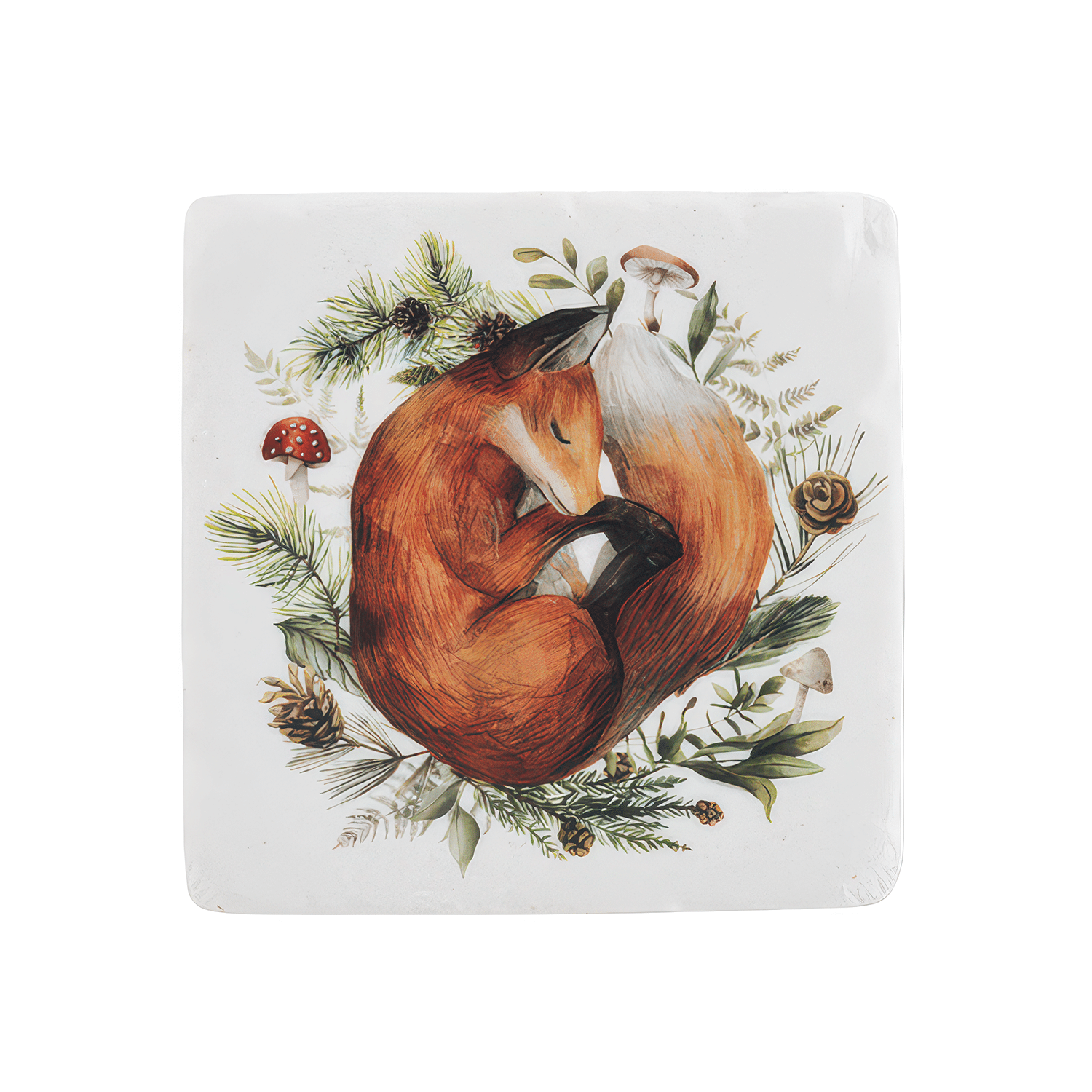 Woodland Animal Coaster Set Fox