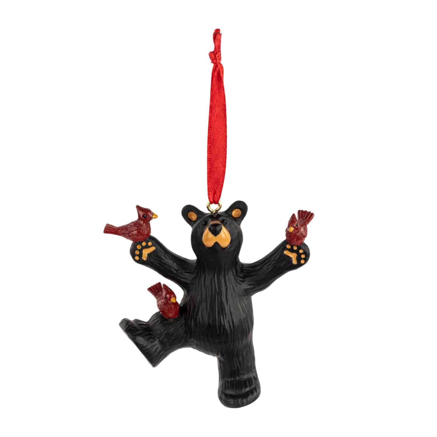 Cardinal Birds Ornament Bearfoots® Bear