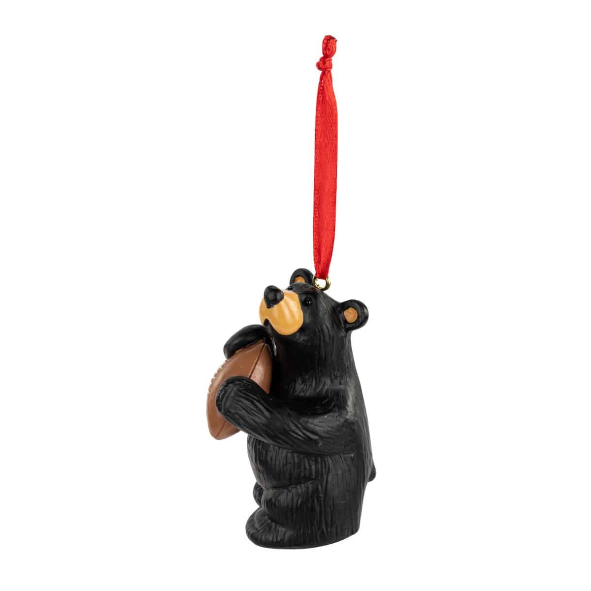 Football Player Ornament Bearfoots® Bear Side