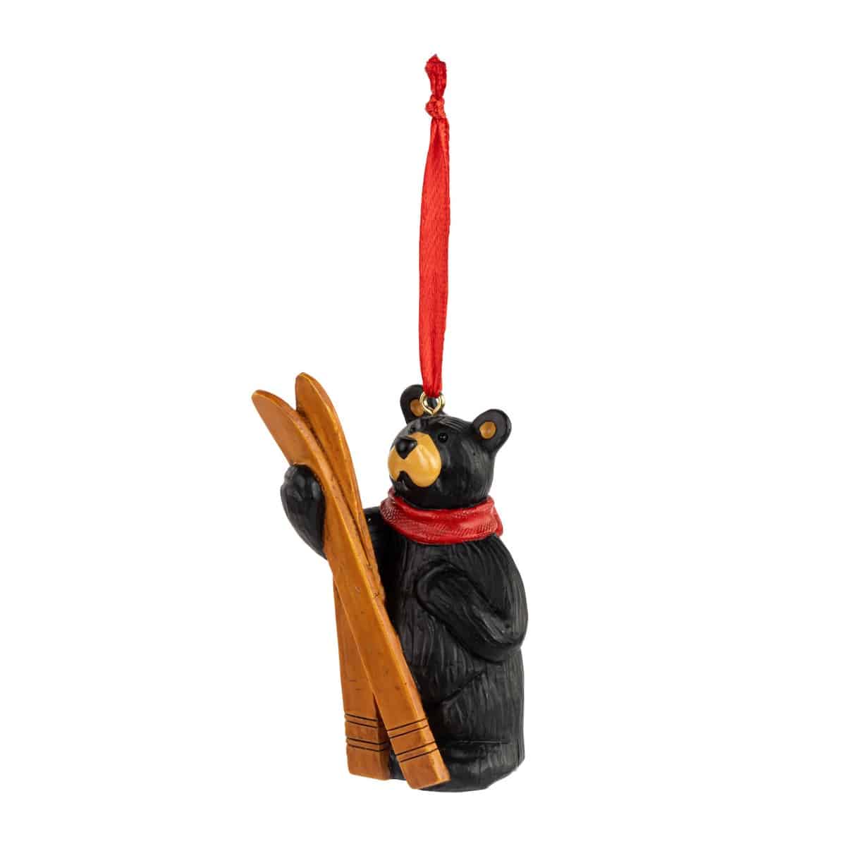 Skier Ornament Bearfoots® Bear Side