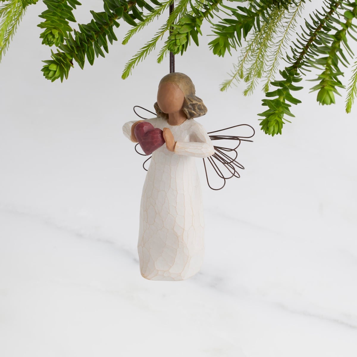 with Love Ornament Willow Tree® Side