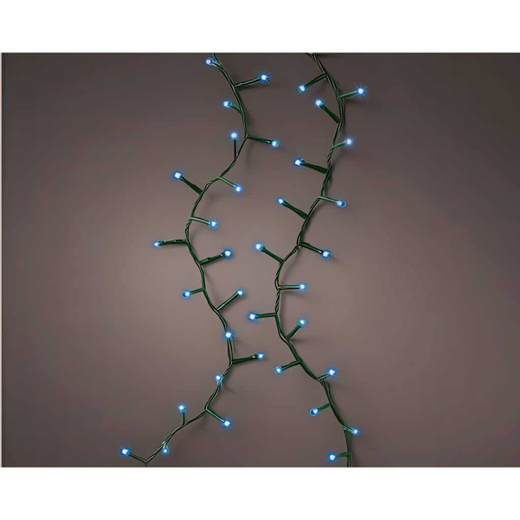 Blue Twinkle Led 8 Function Light Set