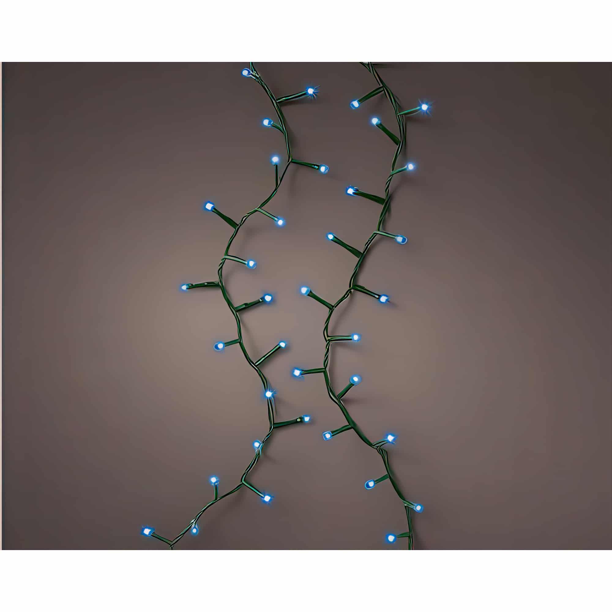 Blue Twinkle Led 8 Function Light Set