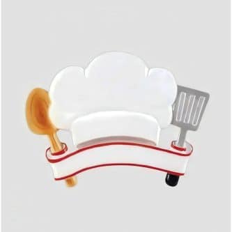 Chef Tools Ornament Personalize