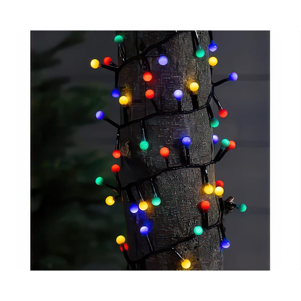 Cherry Lights Led 8 Function Twinkle Light Set Lit