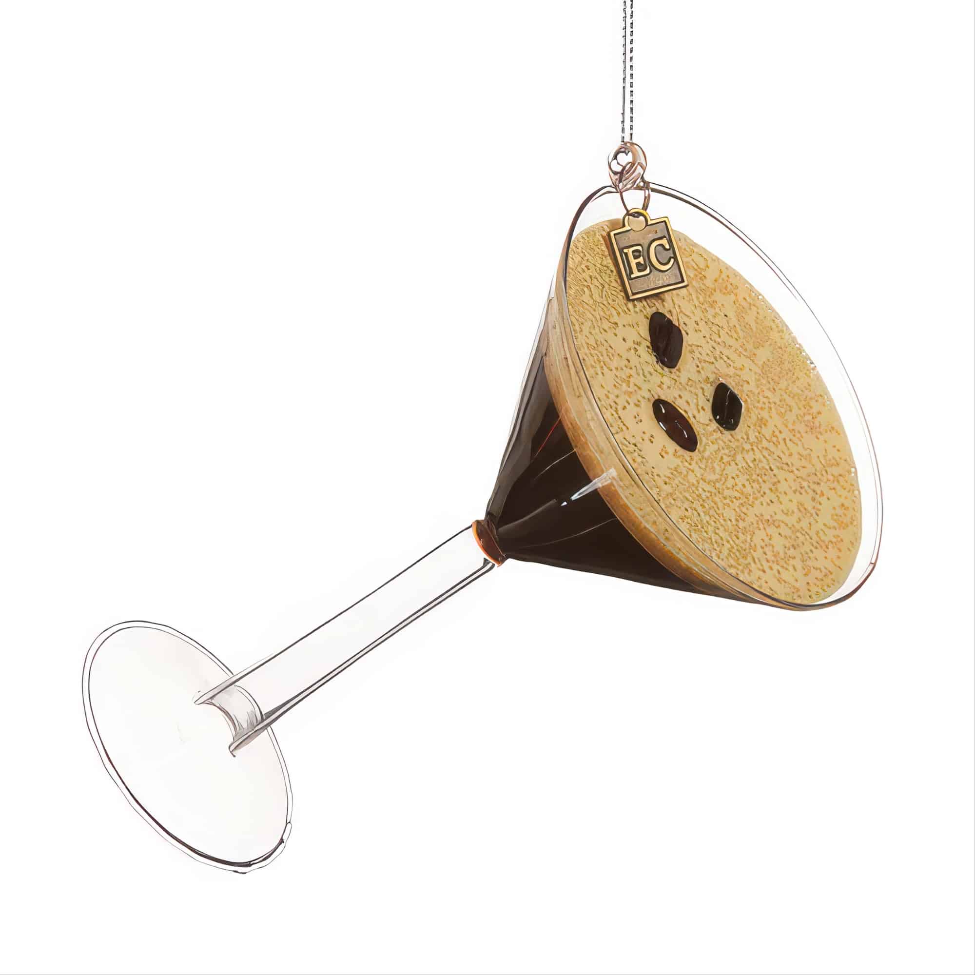 Chocolate Espresso Martini Ornament