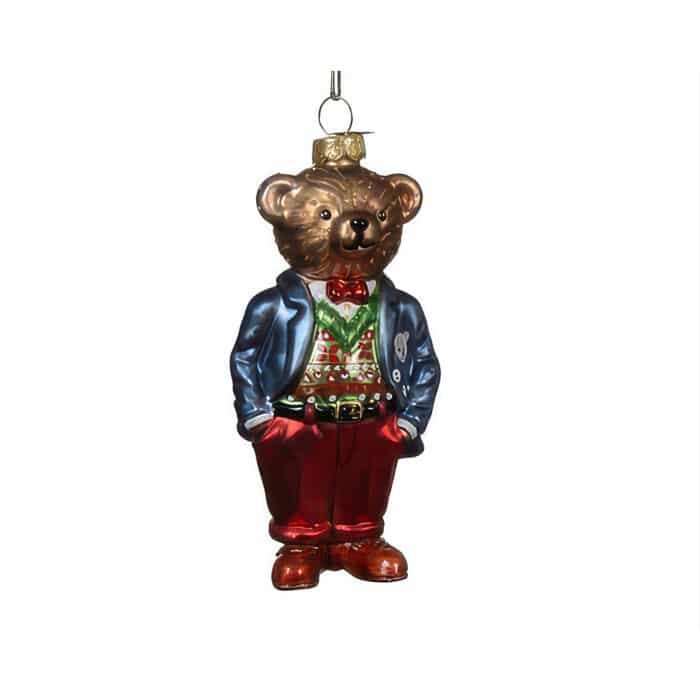 Dapper Teddy Bear Ornament