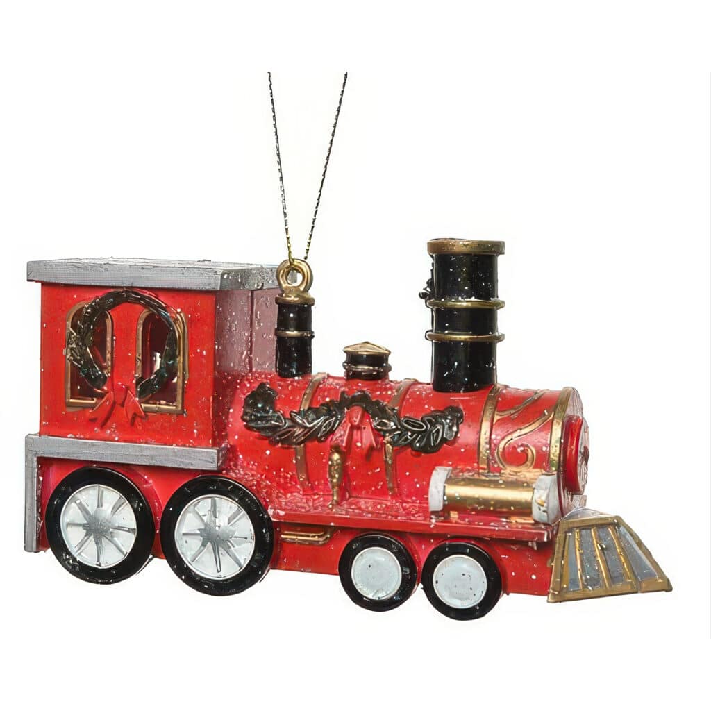 Holiday Ready Train Engine Ornament
