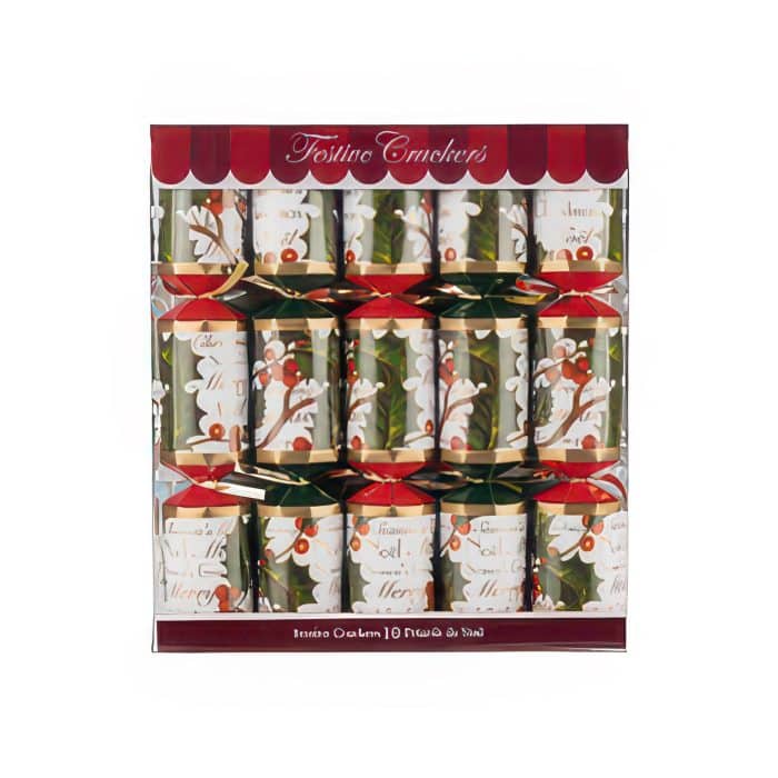 Seasons Greetings Christmas Crackers