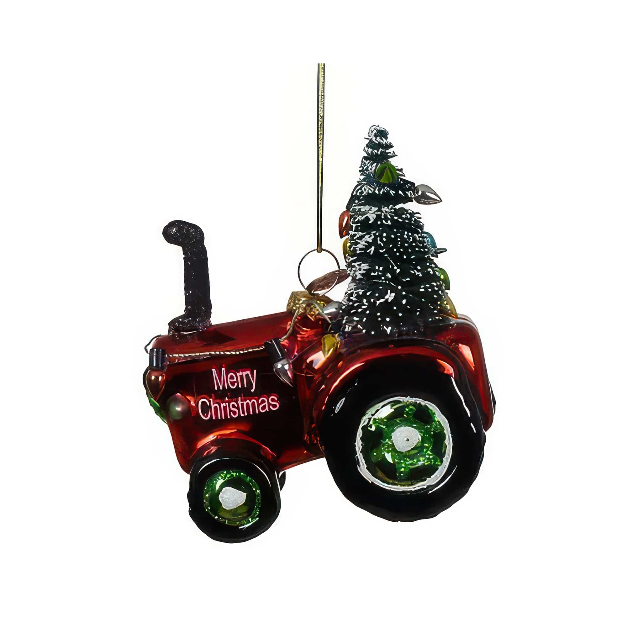 Tractor with Tree Ornament