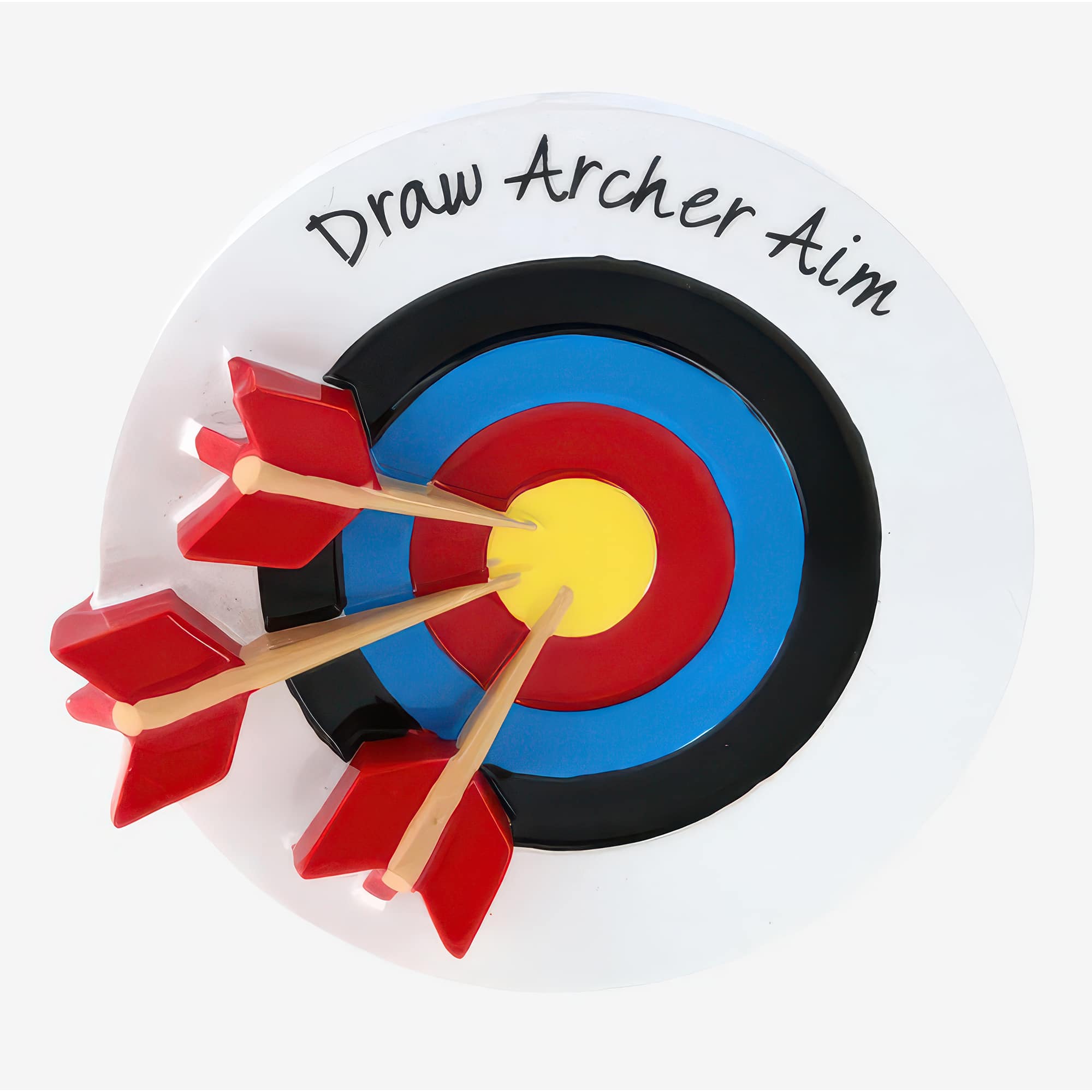 Archery Target and Arrows Ornament Personalize