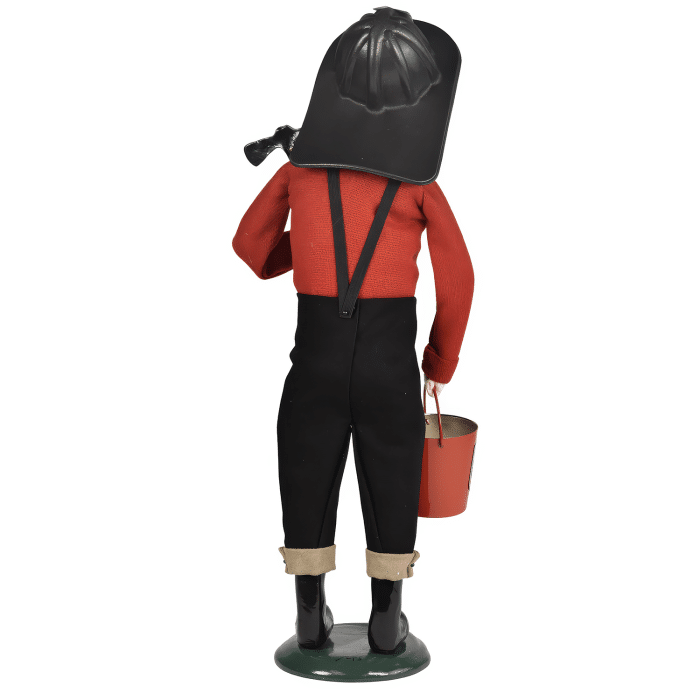 Fire Fighter Byers Choice Ltd Back