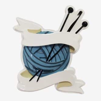 Knitter's Delight Ornament Personalize