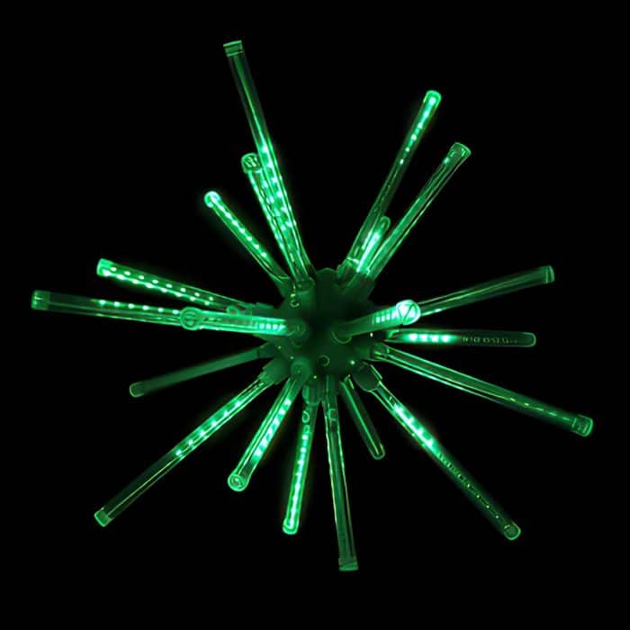 Meteor Burst 224 Light Decor Green