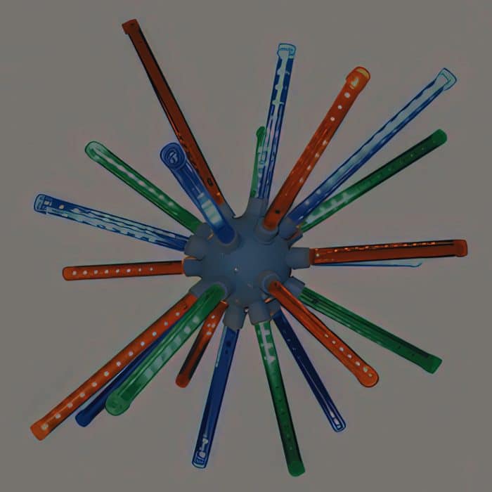 Meteor Burst 224 Light Decor Multi