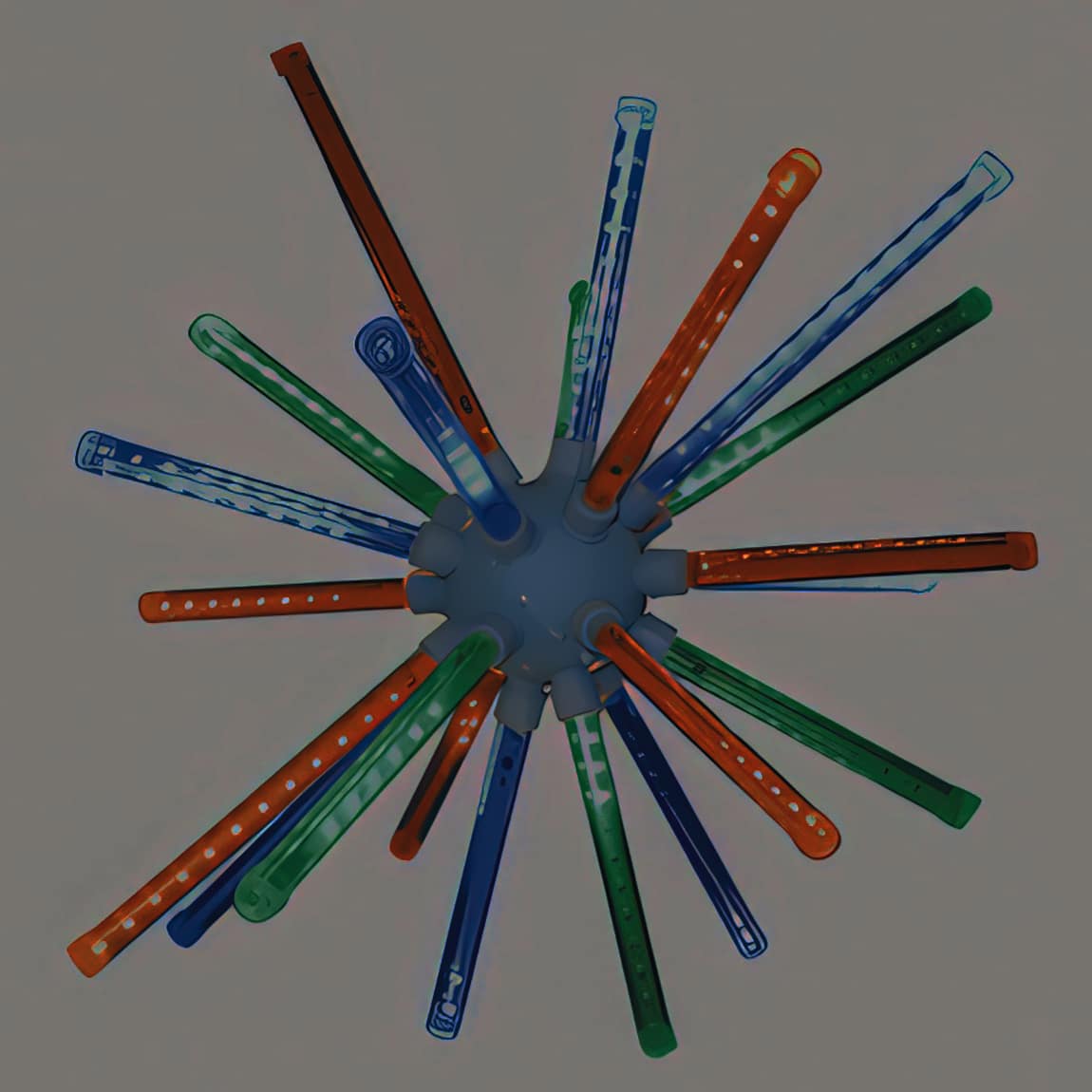 Meteor Burst 224 Light Decor Multi