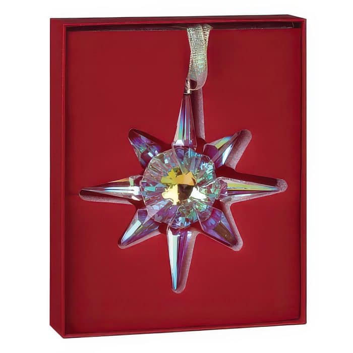 Radiant Crystal Starflake Ornament Old World Christmas
