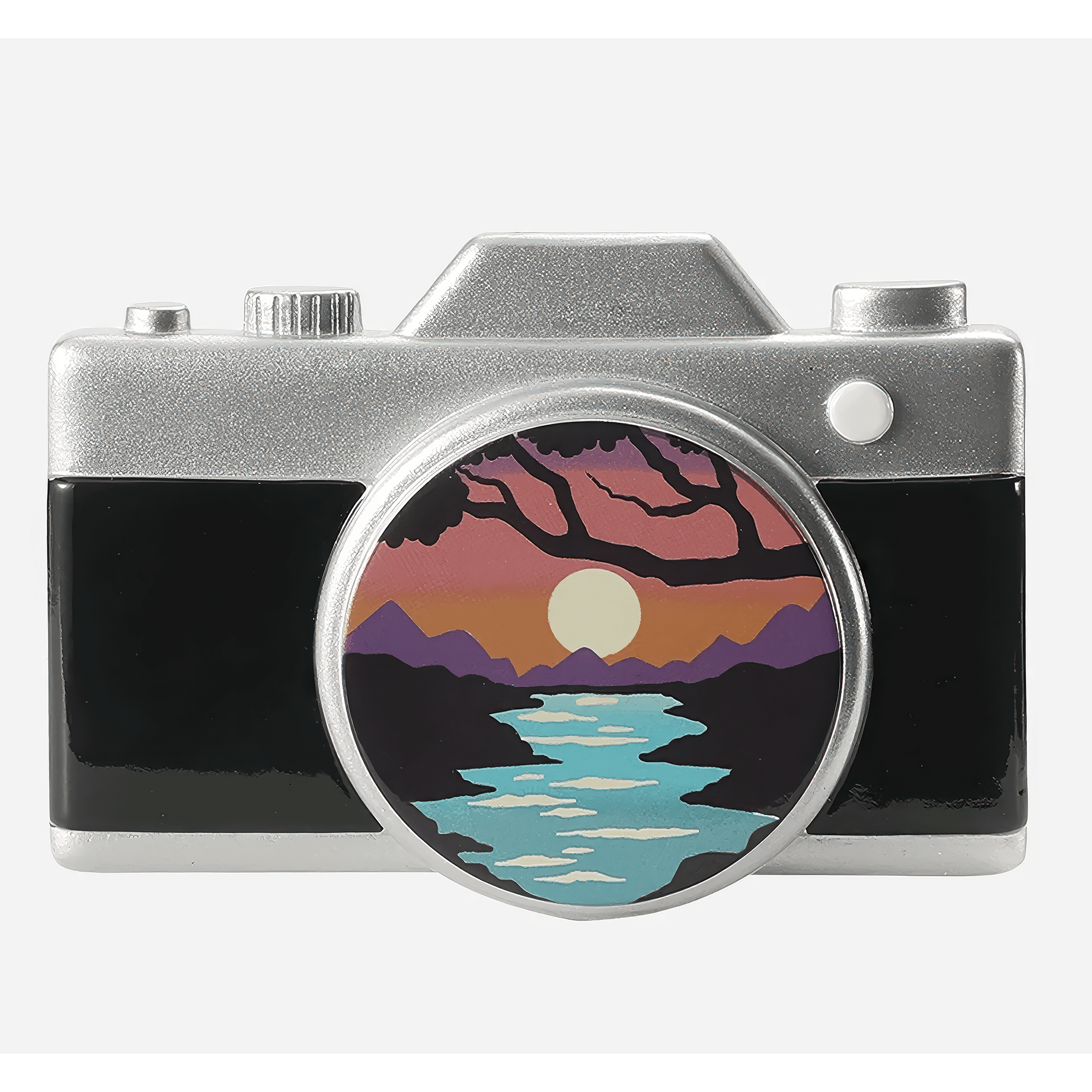 Scenic Mountain Camera Ornament Personalize