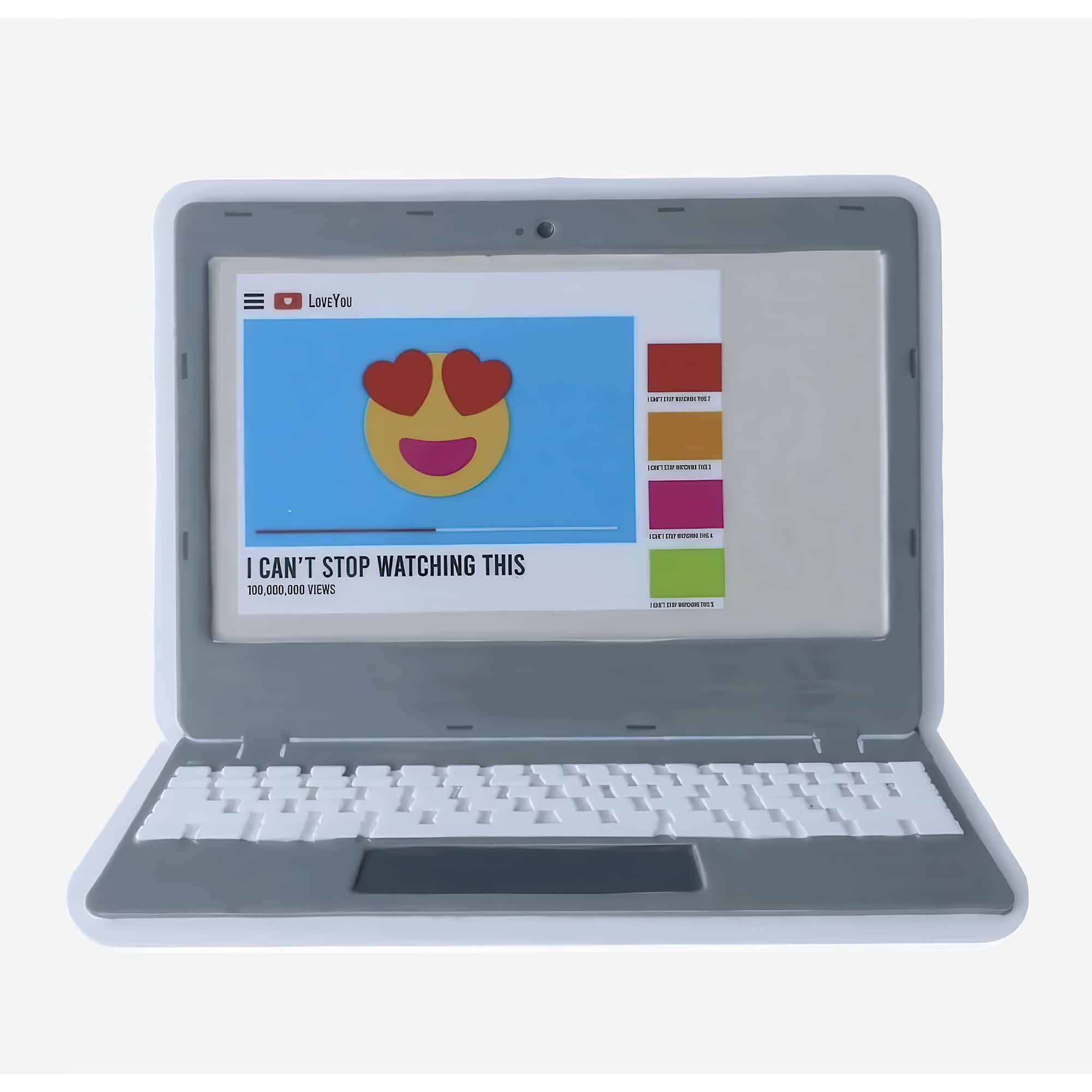 Streaming Addict Laptop Ornament Personalize