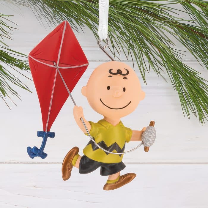 Charlie Brown with Kite Ornament Peanuts® Glam Shot