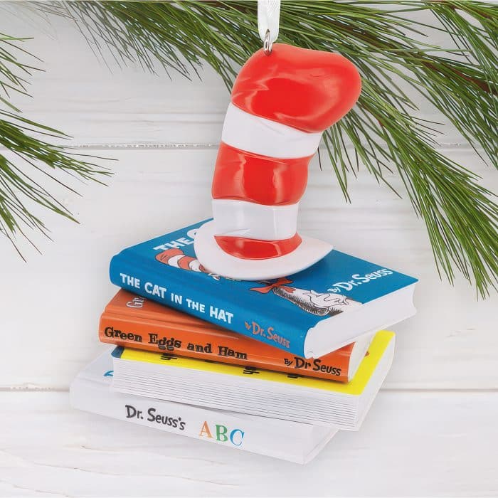 Stack of Dr Seuss™ Books Ornament Glam Shot