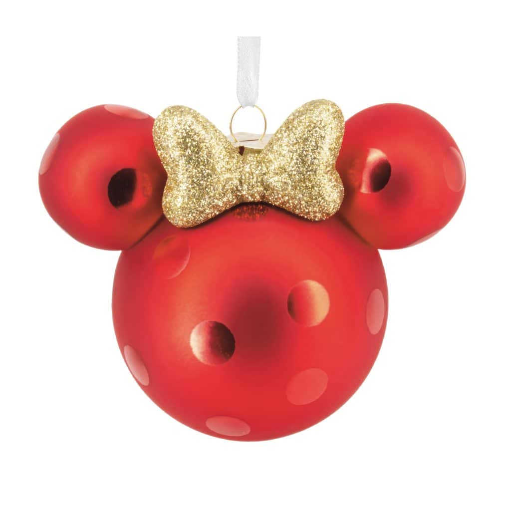 Minnie Mouse Ears Icon Ornament