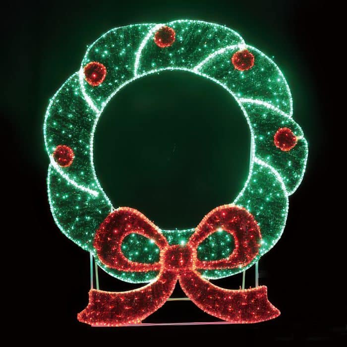 Rope Light Wreath Led 82