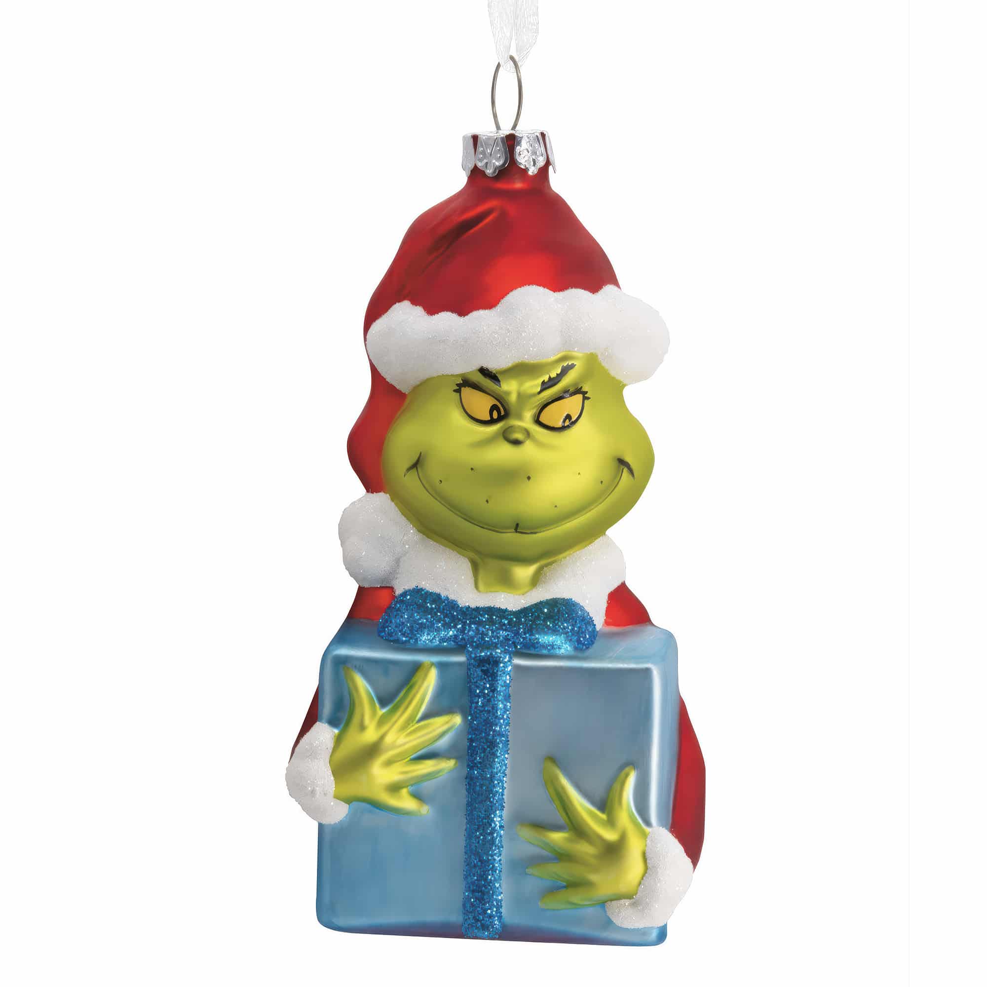 Christmas™ Grinch with Present Ornament
