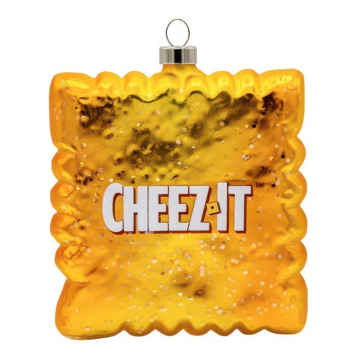 Gigantic Cheez it Ornament Back