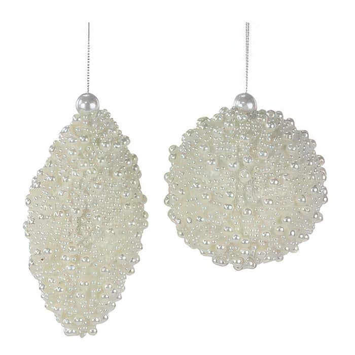 Pearl Bead Accent Ornaments