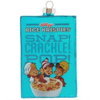 Rice Krispies Vintage Cereal Box Ornament