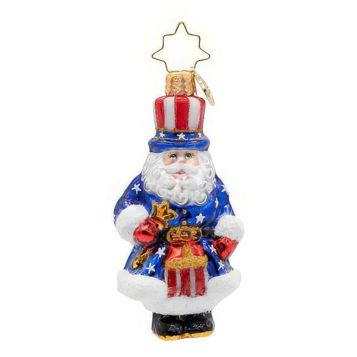 All american Santa Gem by Radko Front