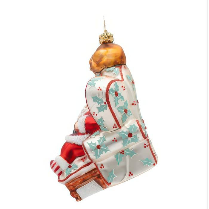 Cat Nap Santa by Radko Side Two