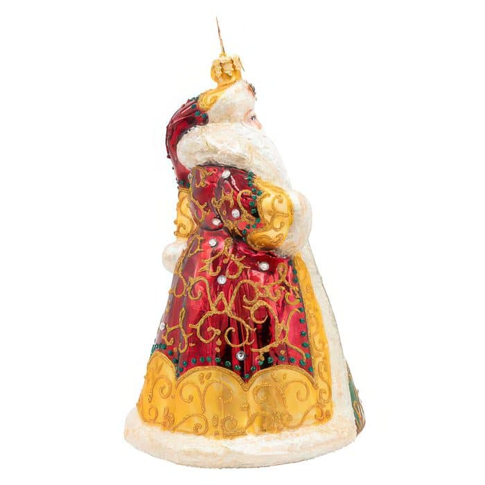 Crown of Christmas Santa by Radko Side