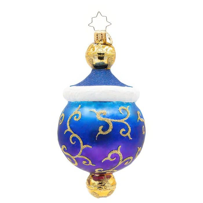 Jingle Top Gent Santa by Radko Back