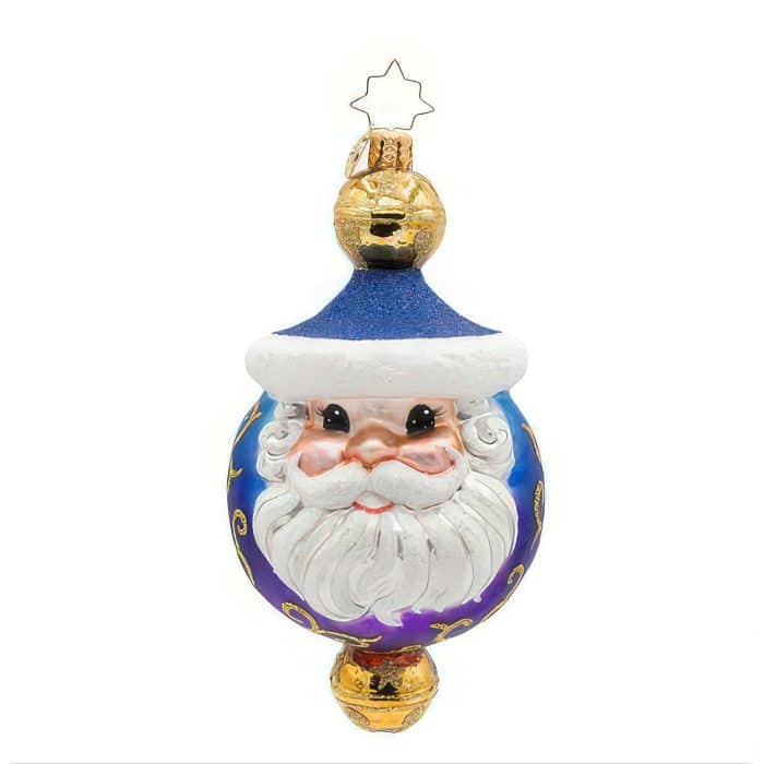 Jingle Top Gent Santa by Radko Front
