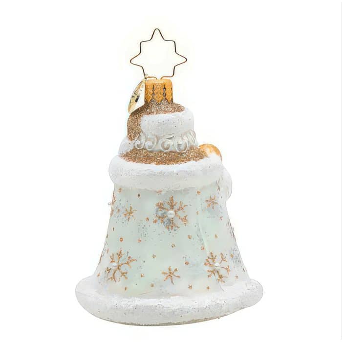 Gilded Kris Kringle Gem by Radko Back