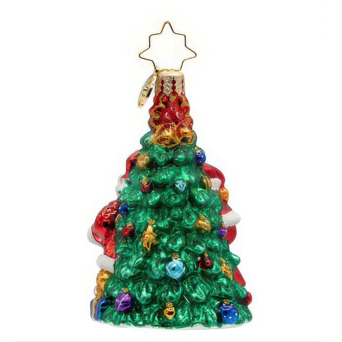 Holiday Harmony Gem by Radko Back