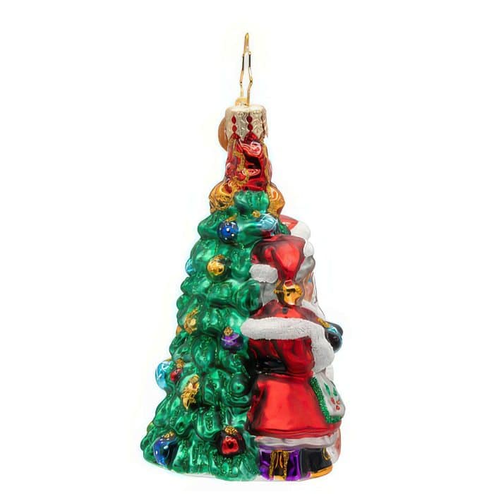 Holiday Harmony Gem by Radko Side Two