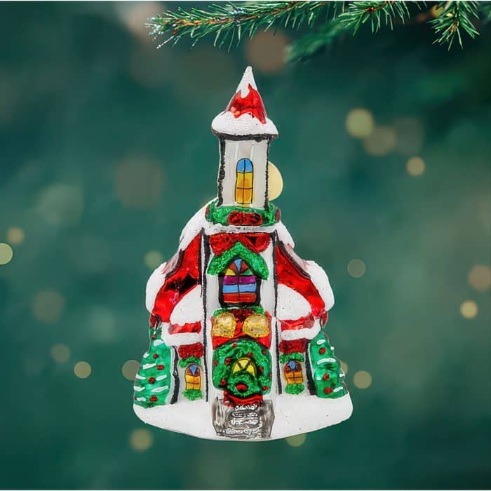 Holly Bell Chapel Gem by Radko