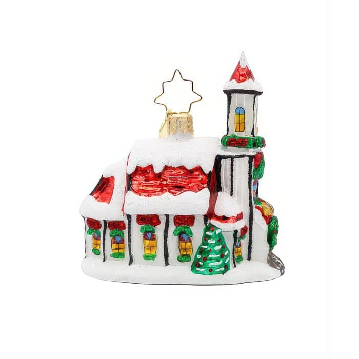 Holly Bell Chapel Gem by Radko Side