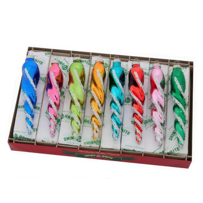 Christmas Confetti Icicles Radko Shiny Brite