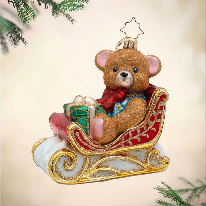Beary Merry Sleigh by Radko
