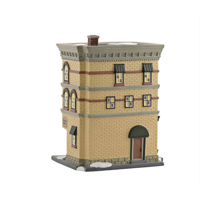 Nighthawks Christmas in the City D56 Pre owned Rare Back