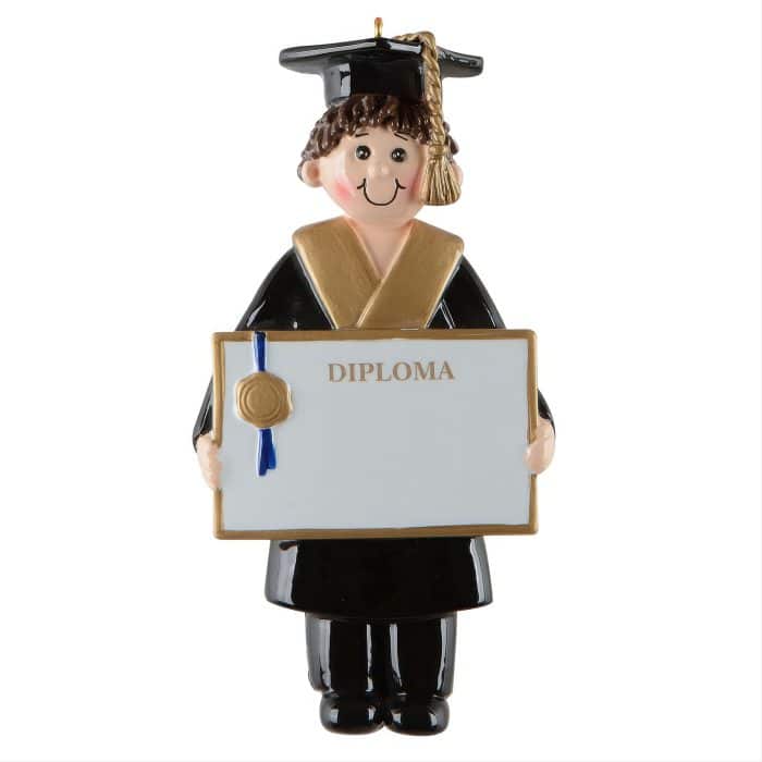 Proud to Graduate Ornament Personalized Boy