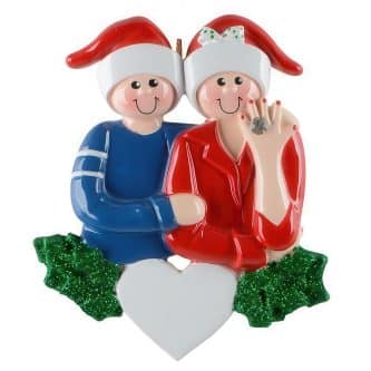 Put A Ring On It Ornament Personalize