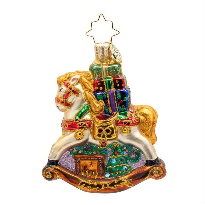 Rockin Around Christmas Gem by Radko Front