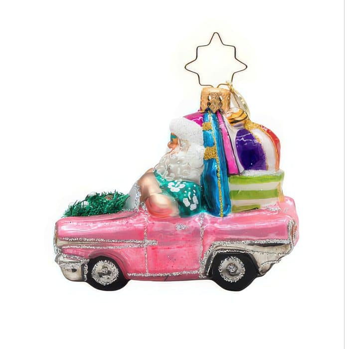 Santas Coastal Christmas Ride Gem by Radko Side